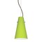 Besa Lighting Cierro Cable Pendant, Chartreuse, Bronze Finish, 1x9W LED 1KX-412435-LED-BR - alternate 1